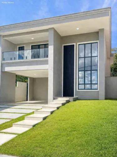 Casa em Condomínio para Venda em Rio das Ostras, Alphaville, 4 dormitórios, 1 suíte, 4 ban
