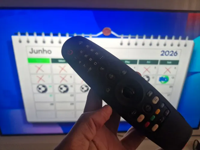 Smart tv led Lg 55 polegadas Webos + TV Stick Android