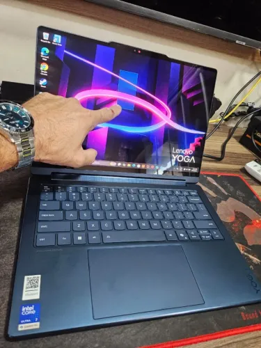 Notebook  lenovo yoga 9i  ultra 7 32gb ddr5 1tb tela 360  novo