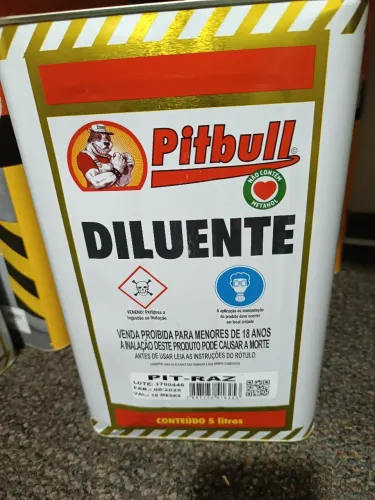 Aguarrás diluente Pitbull 5 litros 
