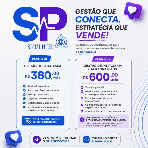 Gerenciamento de redes sociais 
