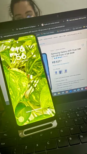 SANSUNG GALAXY A05 128gb novo  ACEITO OFERTA EM DINHEIRO 