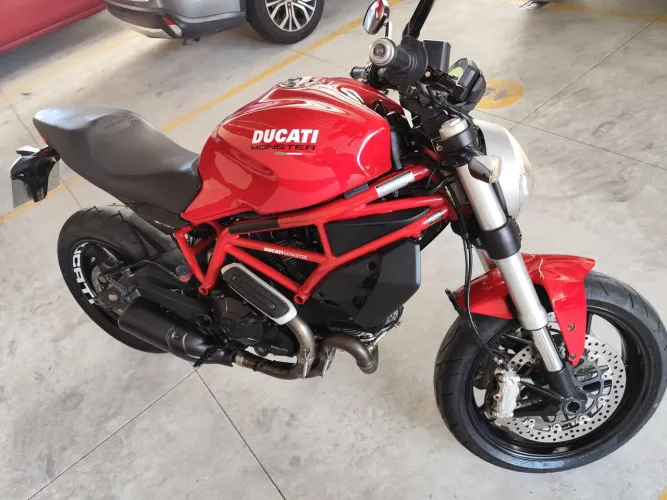 Ducati Monster 797 ano 2018 (Leilão Roubo)