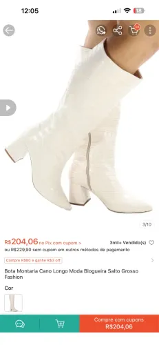 BOTA BRANCA