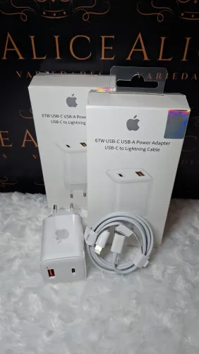 Carregador de iPhone 67w
