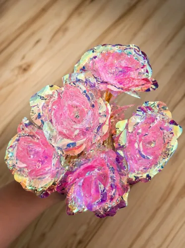 Rosa eterna brilhante