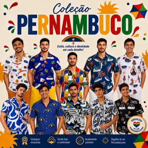 Camisa Estampa Pernambuco