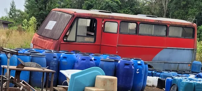 Sucada ônibus trailer 