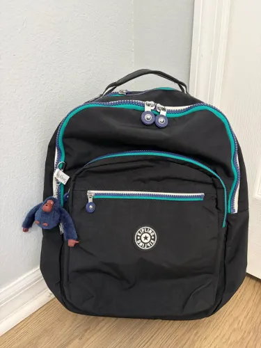 Mochila Kipling Seoul Grande Original Nova Preta