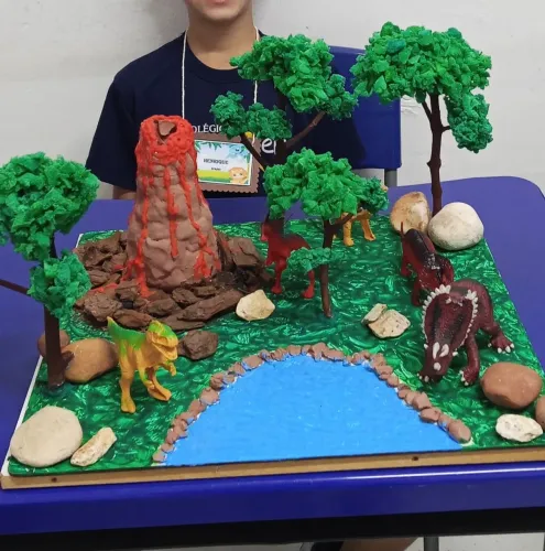 Maquete Dinossauro