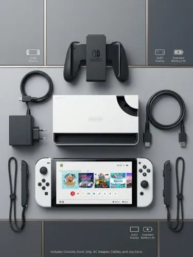 Nintendo switch OLED desbloqueado 128GB Lotado de jogos