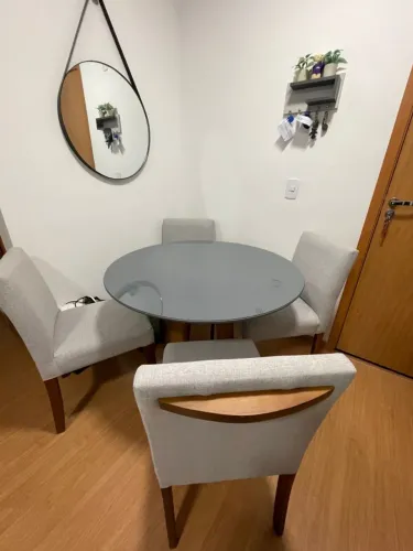 Conjunto Mesa de Jantar Redonda