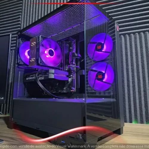PC Gamer i5 12400F RTX 5060 16GB 512GB NVMe ARGB