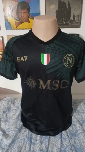 Camisa Napoli Itália 2024 EA7 Puma