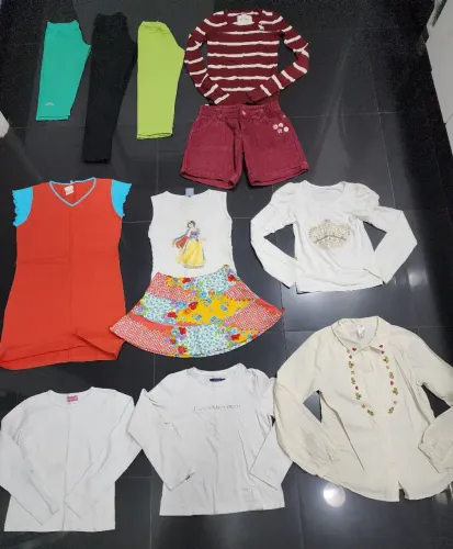 Lote roupas Teen 12 peças Tam 12