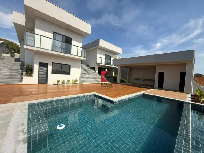 CASA 04 QUARTOS 02 SUITES E PISCINA COM BORDA INFINITA - RECANTO DA LAGOA!