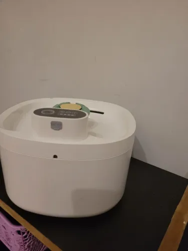 Bebedouro fonte para gatos sem fio recarregável USB