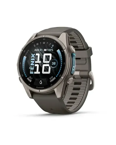 Fenix 9 Amoled Sapphire 47mm - Titanium/Pebble Gray