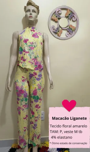 vestuario feminino macacão