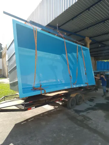 Piscina fibra 6 metros completa instalada