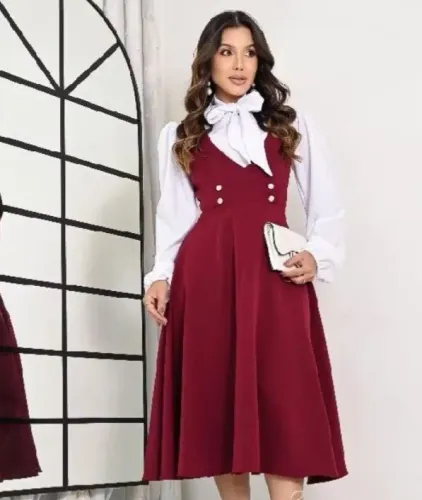Vestido salopete Novo veste P/M