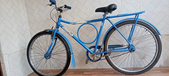 Bicicleta com jante de inox