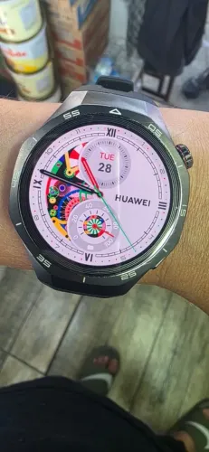 Huawei Watch GT 5 pro 45mm<br><br>Completo e com nota.