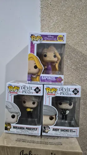 Lote funkos - 3 unidades