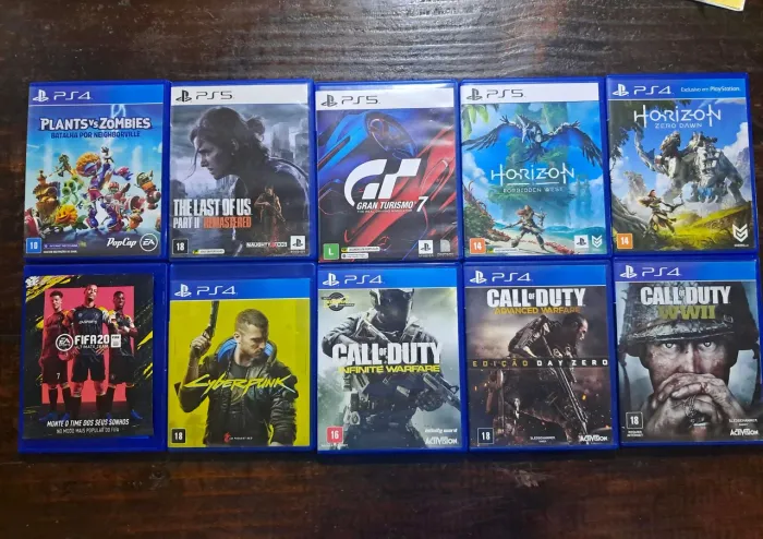 Jogos Ps4 e PS5