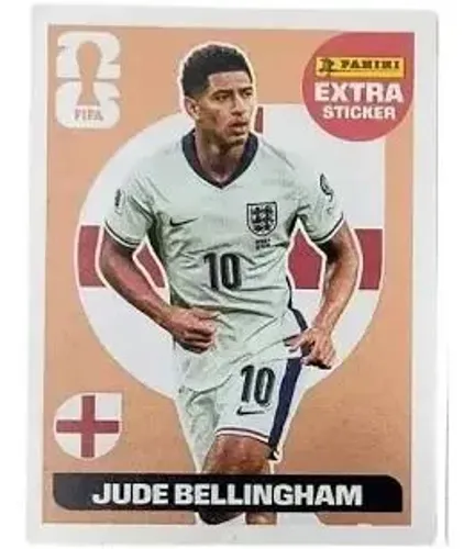 Figurinha extra copa 2026 bellingham base bronze
