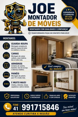 Montagem de móveis em geral