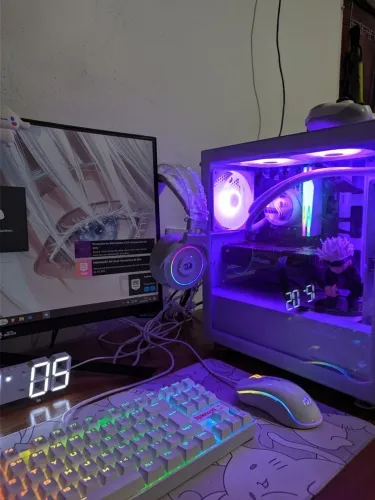 PC Gamer Ryzen 5 5600GT, 8GB RAM, 240GB SSD - Completo e com garantia!