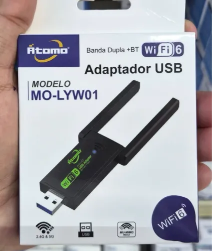 ADAPTADOR WIRELESS WIFI 6 REF: MO-LYW01
