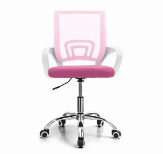 Cadeira de Escritório rosa com rodinha, tenho 4 unidades.