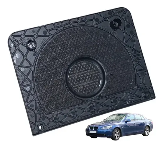 Tampa Grade Woofer Central Bmw 530i E60 3.0 6cc 2008 2009 Preto