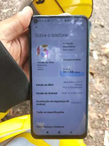 Note 9 zero bala