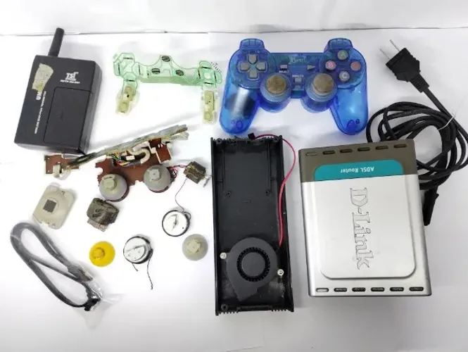 Lote sucatas video game