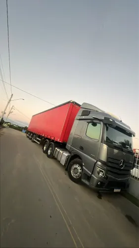 Carreta Vanderleia sider padrão Bobina Suzano