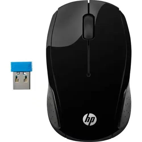 Mouse sem fio usb preto X200 X6W31AA HP 