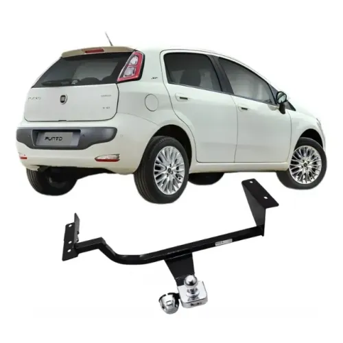 Engate Reboque Fiat Punto 2007-2018 450kg Braconi BRCFT25