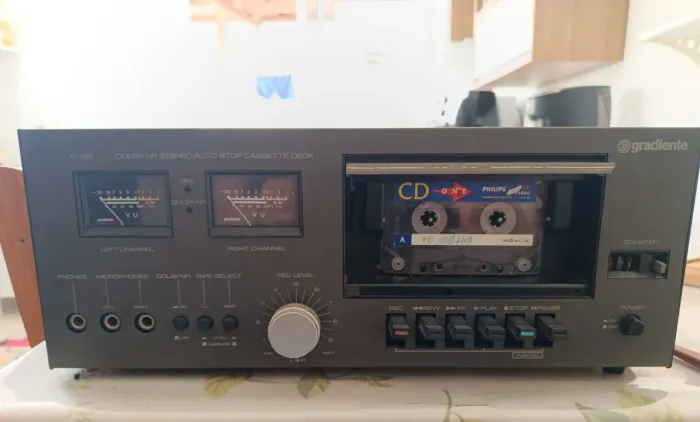 Vendo Tape Deck Gradiente S125