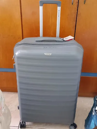 Mala de viagem Grande com Rodas 360 PP vetra grafite 