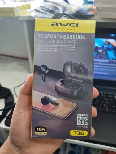 Fone de Ouvido Sem fio Awei