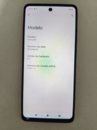 Vendo moto g04s, seminovo com pouco tempo de uso