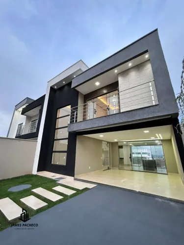 Sobrado 250m² construído - 3 Suítes - Piscina - Setor Gentil Meireles
