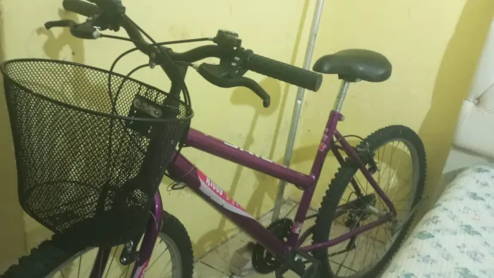Bicicleta Aro 26 com Cesta - Completa e Pronta para Usar