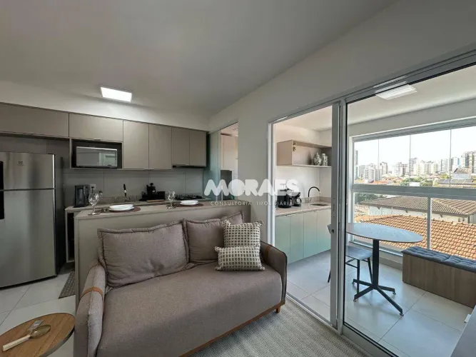 Apartamento com 1 quarto para alugar, 41 m² por R$ 3.700/mês - Edificio Red - Bauru/SP
