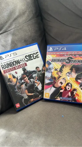 Combo jogos PS4 e PS5
