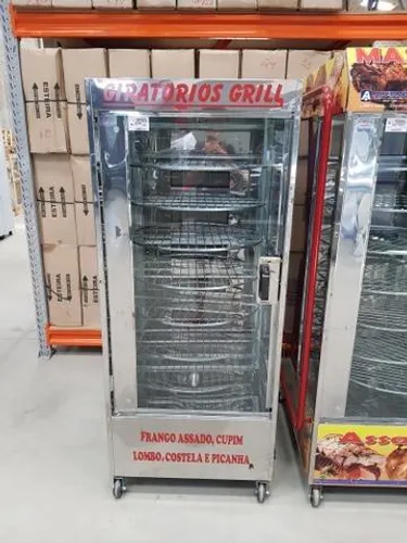 Assador giratório de frango/costela