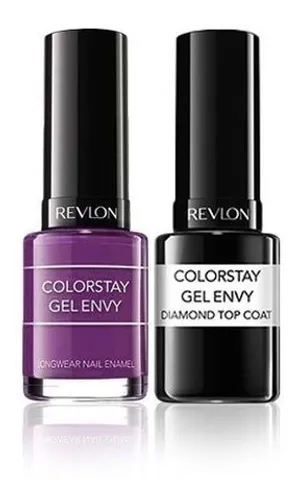 Kit Colorstay Gel Envy Esmalte + Diamond Top Coat